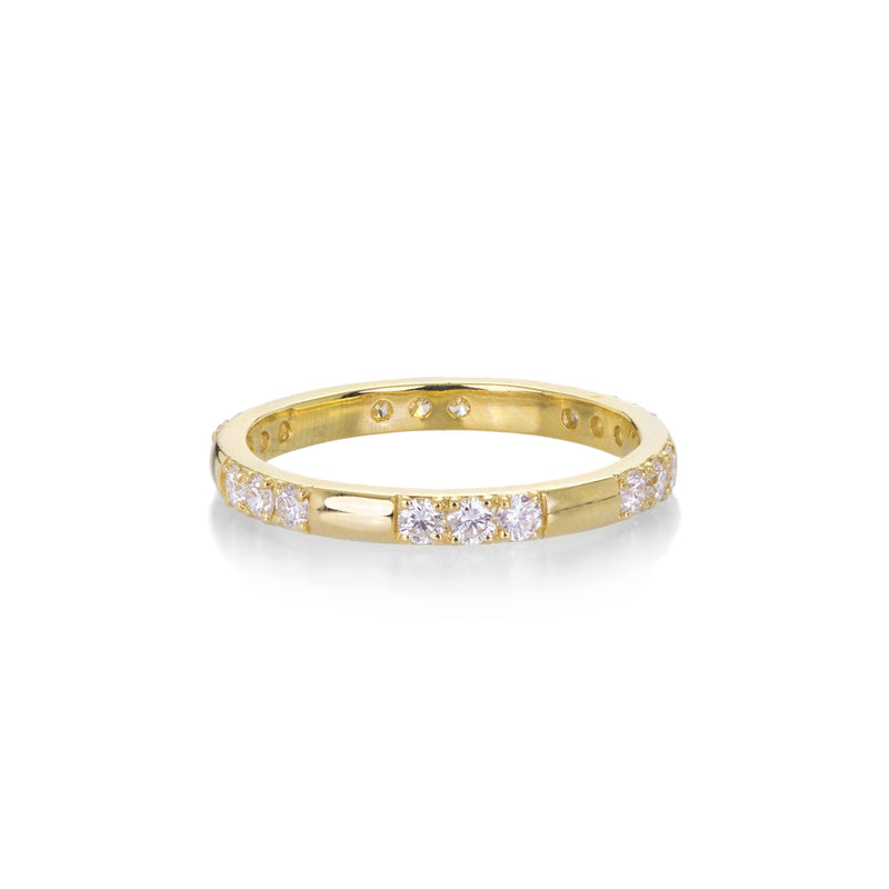 Sethi Couture 18k Luna White Diamond Band | Quadrum Gallery