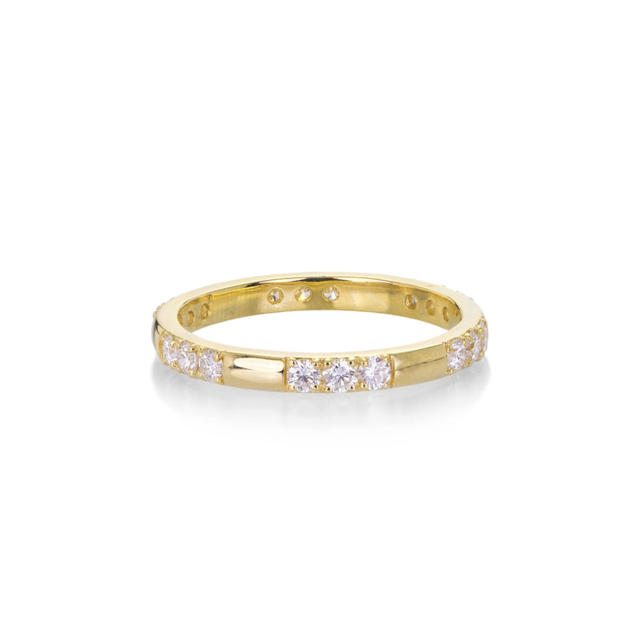 Sethi Couture 18k Luna White Diamond Band | Quadrum Gallery