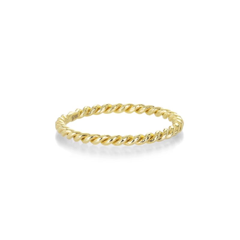 Sethi Couture 18k Gold Rope Band | Quadrum Gallery