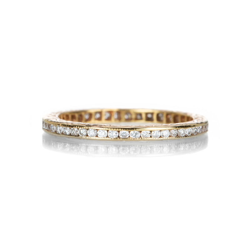 Sethi Couture Channel Set White Diamond Band | Quadrum Gallery