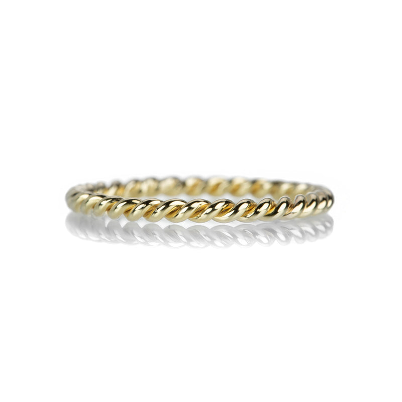 Sethi Couture 18k Yellow Gold Rope Band | Quadrum Gallery