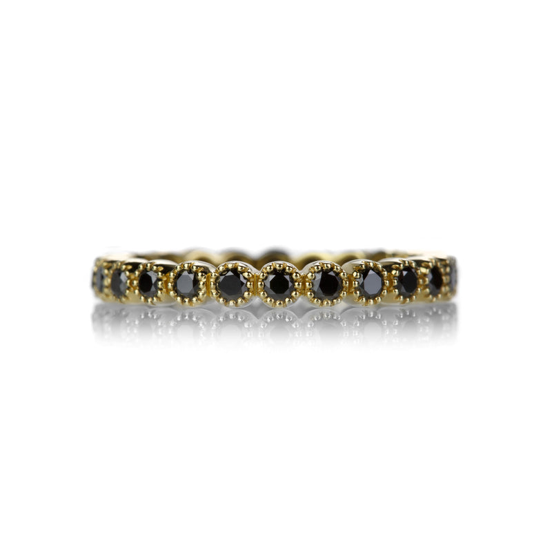 Sethi Couture 18k Bezel Set Black Diamond Band | Quadrum Gallery