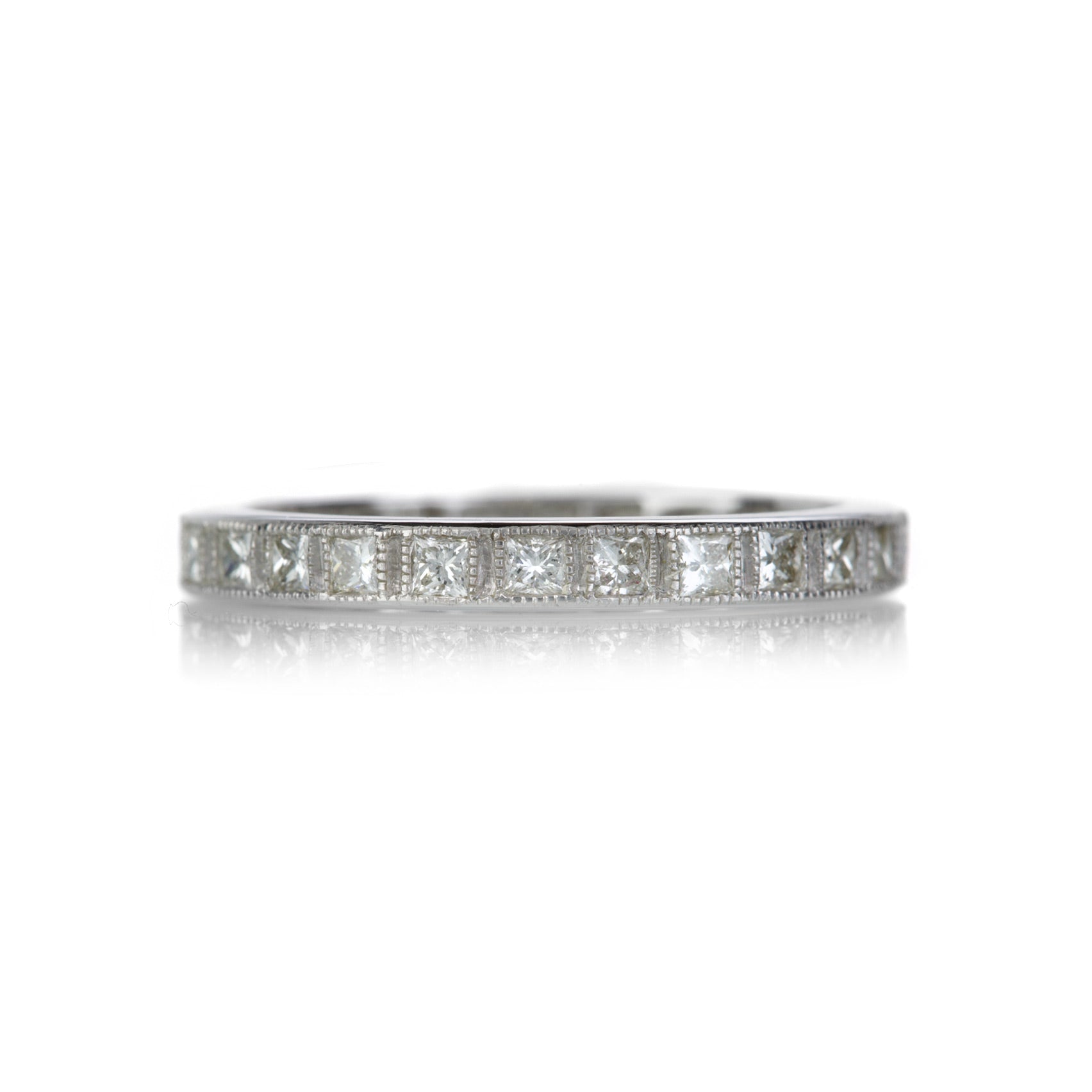 Sethi Couture Princess Cut Diamond Band | Quadrum Gallery