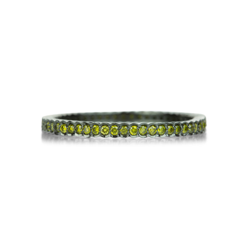 Sethi Couture Green Diamond Scallop Band | Quadrum Gallery