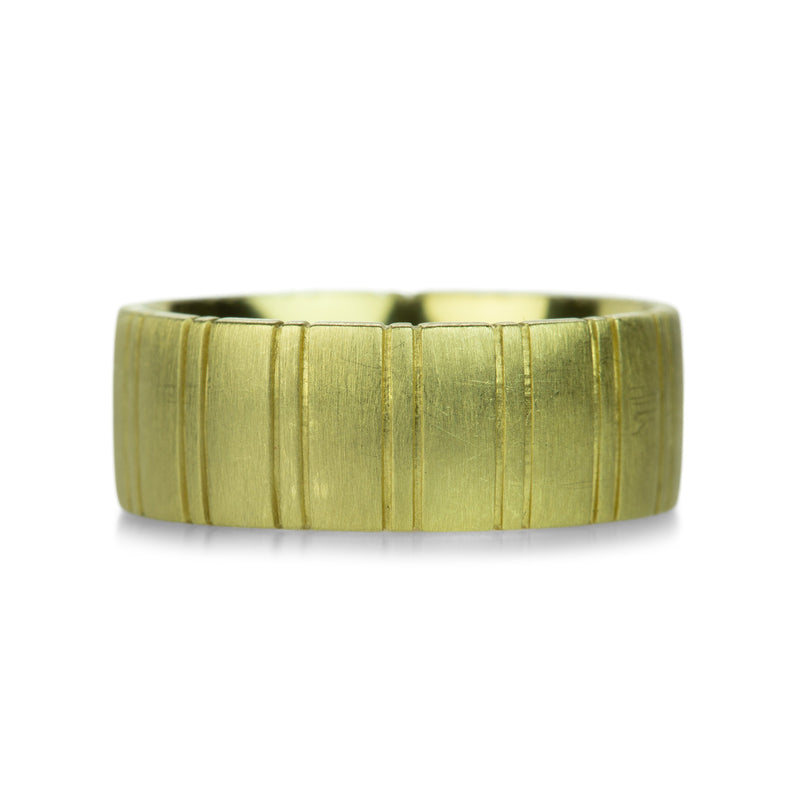 Sethi Couture 18k Yellow Gold Wide Agnes Band | Quadrum Gallery