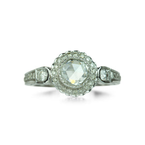 Sethi Couture 18k White Gold True Romance Diamond Ring | Quadrum Gallery