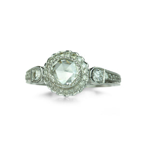 Sethi Couture 18k White Gold True Romance Diamond Ring | Quadrum Gallery