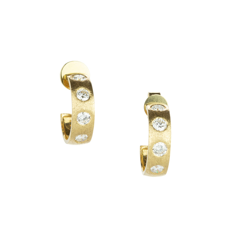 Sethi Couture Dunes Diamond Hoop Earrings | Quadrum Gallery