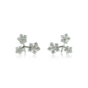 Sethi Couture Enchanted Garden Trio Stud Earrings  | Quadrum Gallery