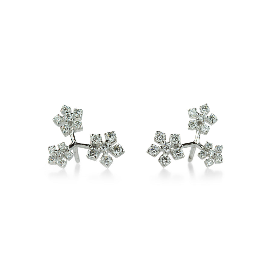 Sethi Couture Enchanted Garden Trio Stud Earrings  | Quadrum Gallery