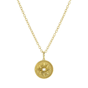 Sethi Couture Compass Diamond Pendant (Pendant Only) | Quadrum Gallery