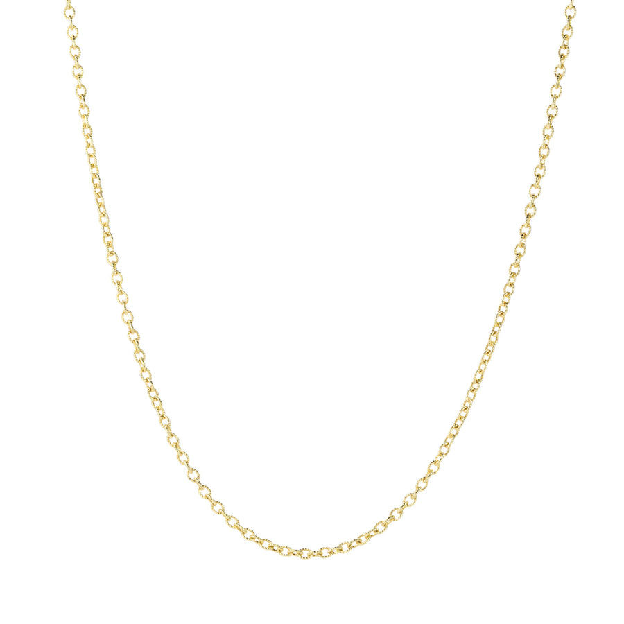 Sethi Couture Small Twisted Oval Chain Necklace | Quadrum Gallery