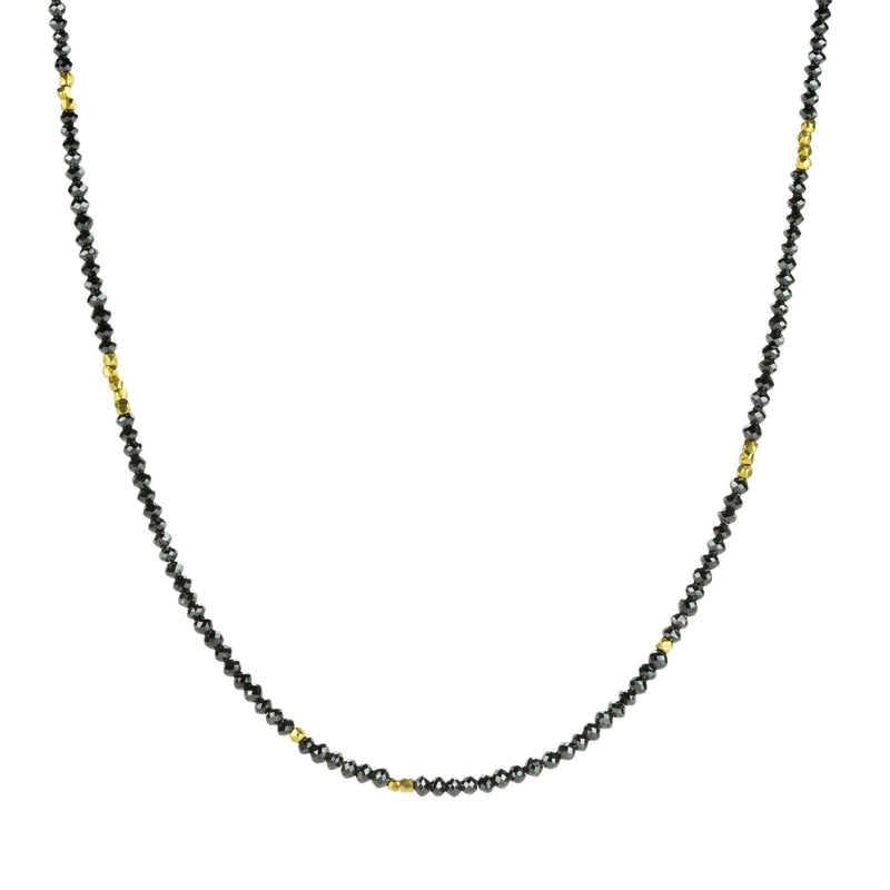 Sethi Couture Black and Gold Noir Diamond Necklace | Quadrum Gallery