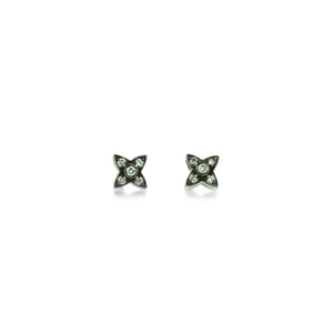 Sethi Couture 18k Lumiere White Diamond Studs | Quadrum Gallery