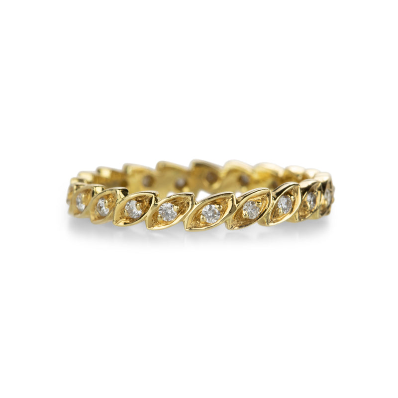 Sethi Couture Feuille White Diamond Band | Quadrum Gallery