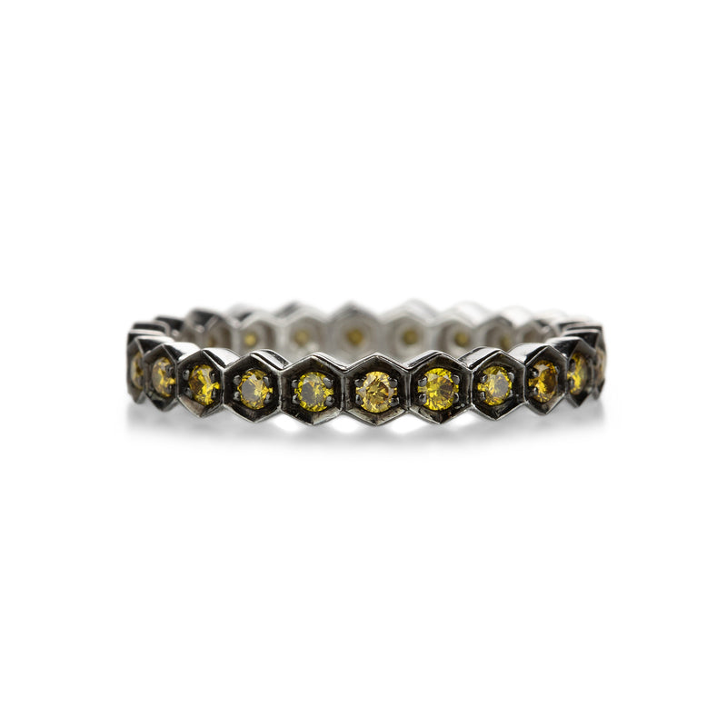 Sethi Couture Regency Burnt Orange Diamond Band | Quadrum Gallery