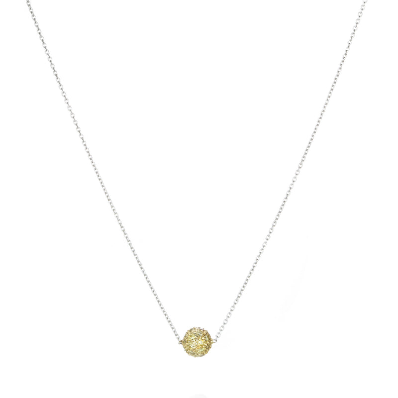 Sethi Couture Mixed Metal Disco Pendant Necklace | Quadrum Gallery