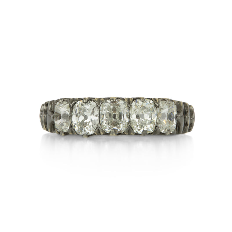 Sethi Couture Old Mine Cut Diamond Band Ring | Quadrum Gallery
