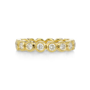 Sethi Couture Modern Bezel Eternity Band | Quadrum Gallery
