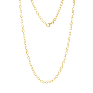 Sethi Couture Twisted Oval Chain - 16" | Quadrum Gallery