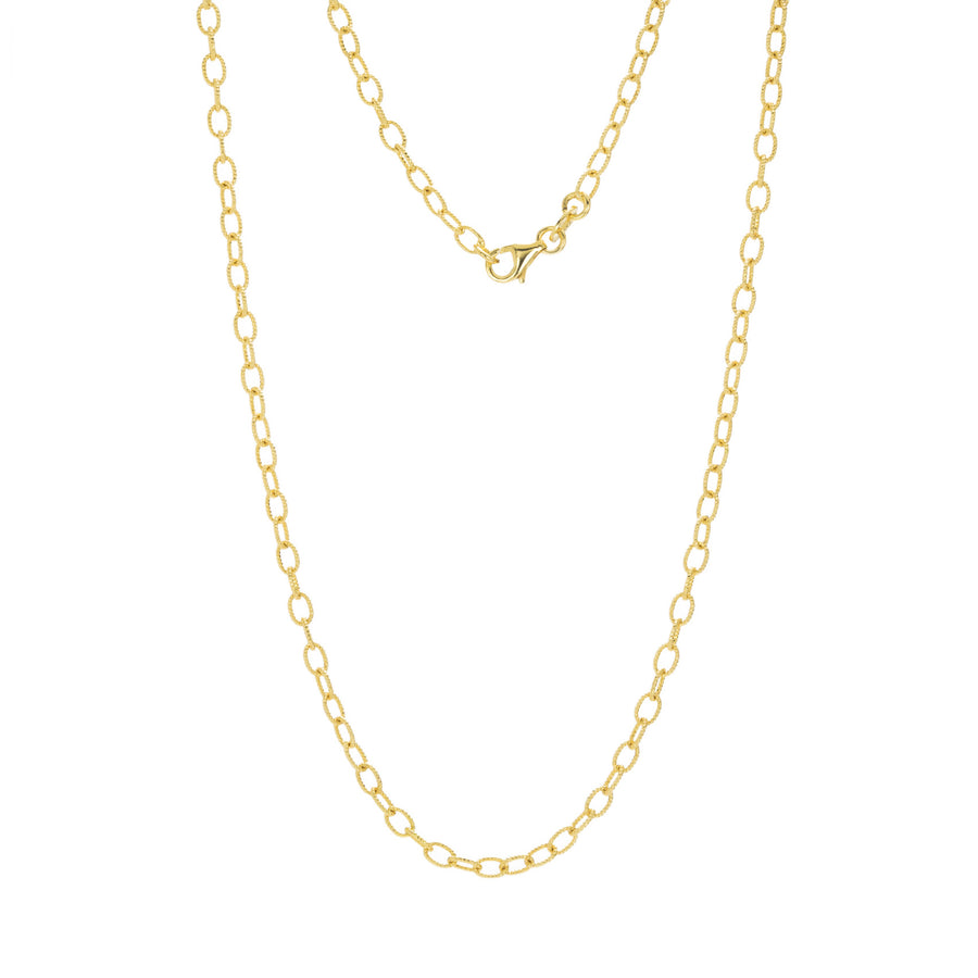 Sethi Couture Twisted Oval Chain - 16" | Quadrum Gallery