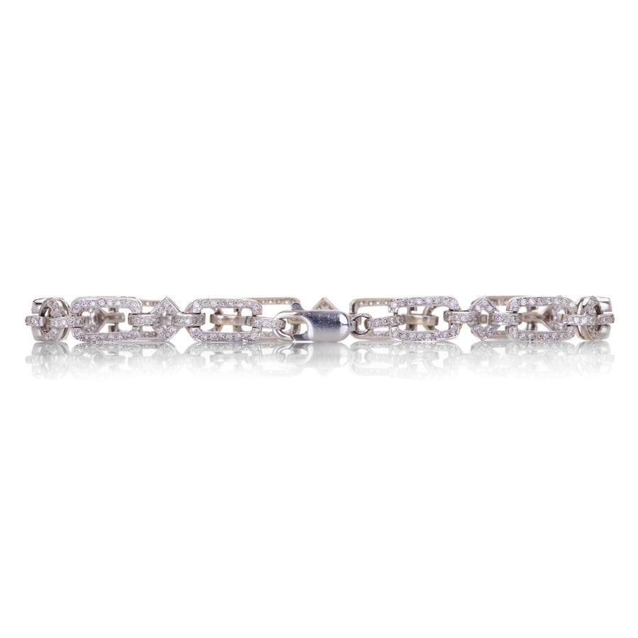 Sethi Couture Diamond Link Bracelet | Quadrum Gallery