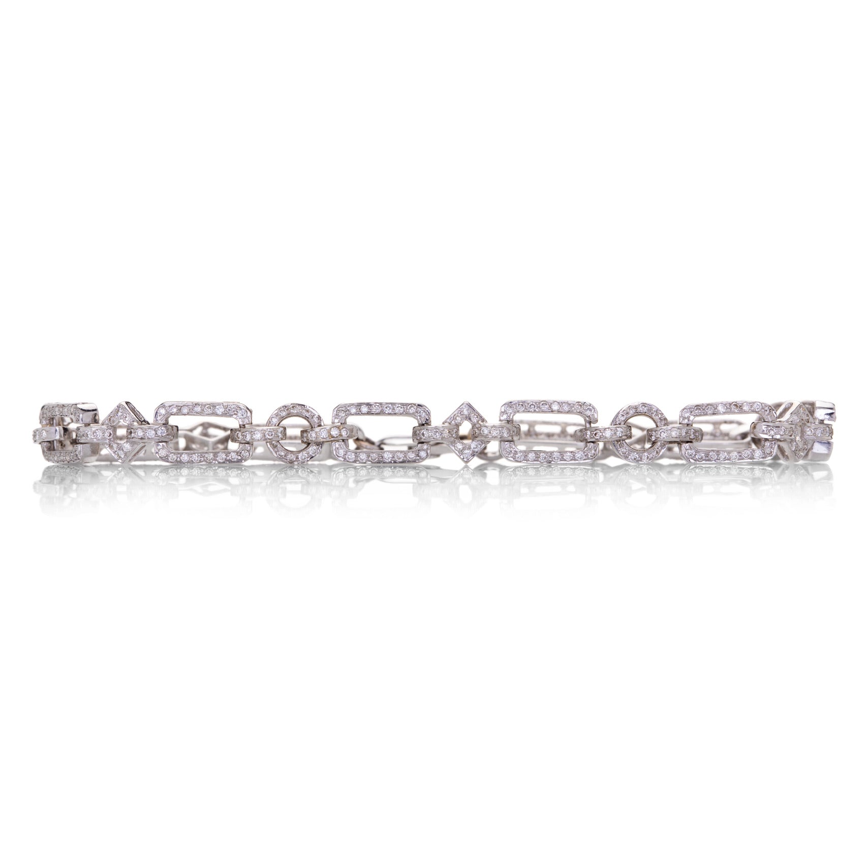 Sethi Couture Diamond Link Bracelet | Quadrum Gallery