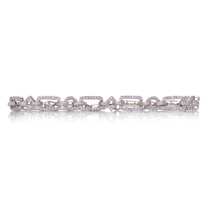 Sethi Couture Diamond Link Bracelet | Quadrum Gallery