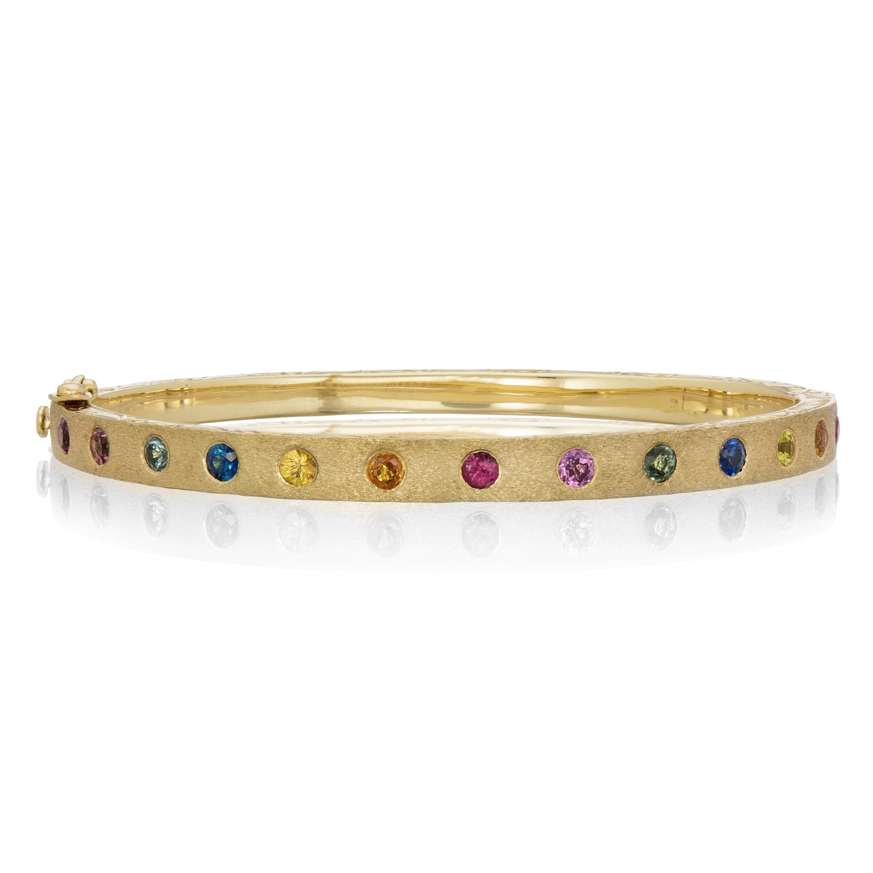 Sethi Couture Rainbow Sapphire Dunes Bracelet | Quadrum Gallery
