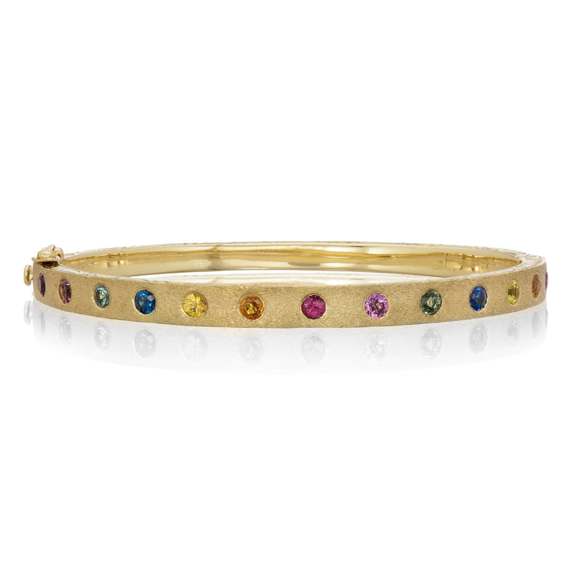 Sethi Couture Rainbow Sapphire Dunes Bracelet | Quadrum Gallery