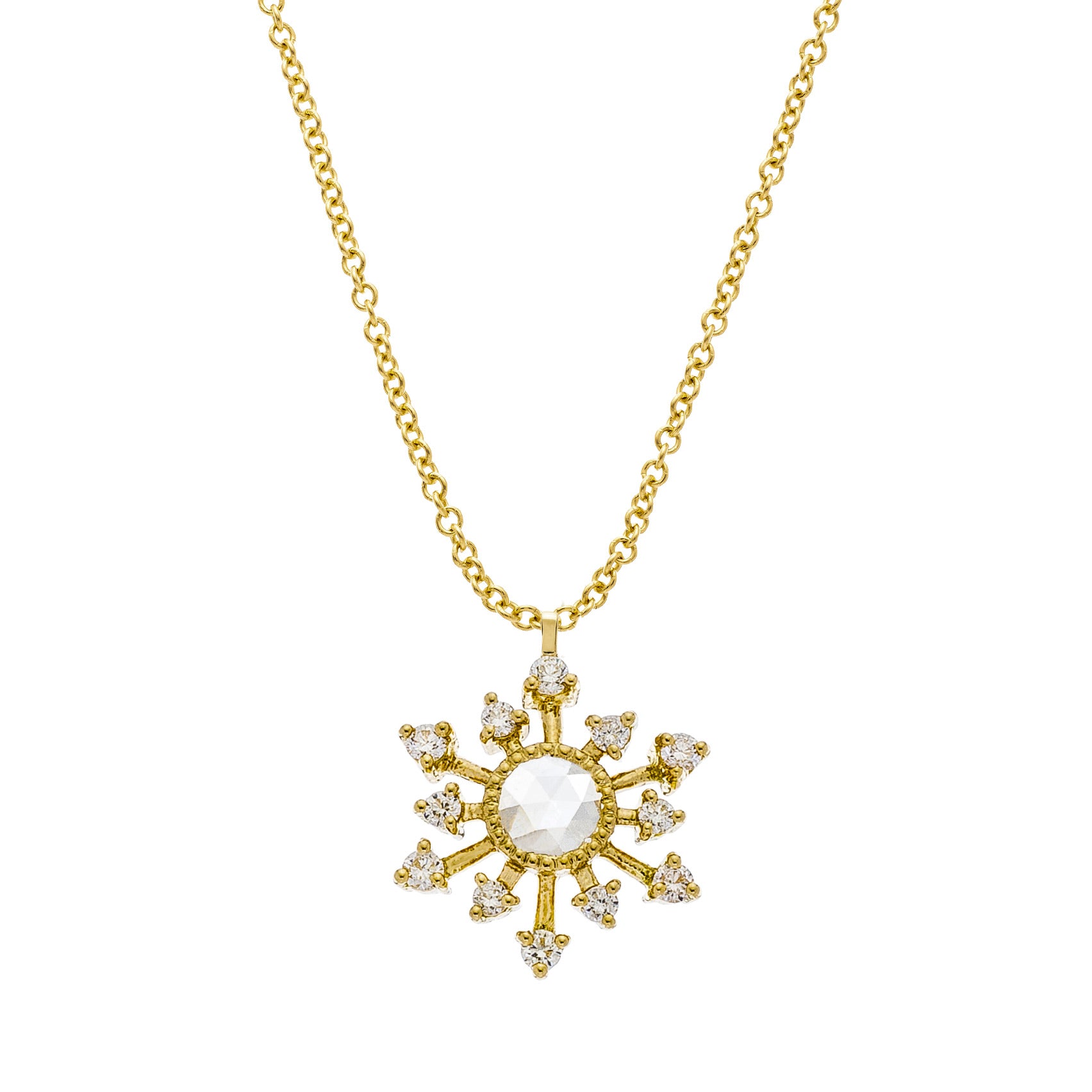 Sethi Couture Leena Diamond Pendant Necklace | Quadrum Gallery