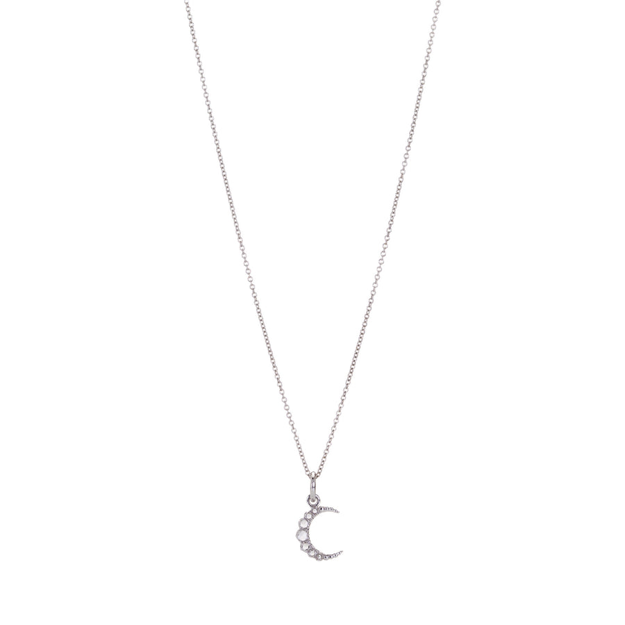 Sethi Couture Mini Diamond Moon Pendant (Pendant Only) | Quadrum Gallery