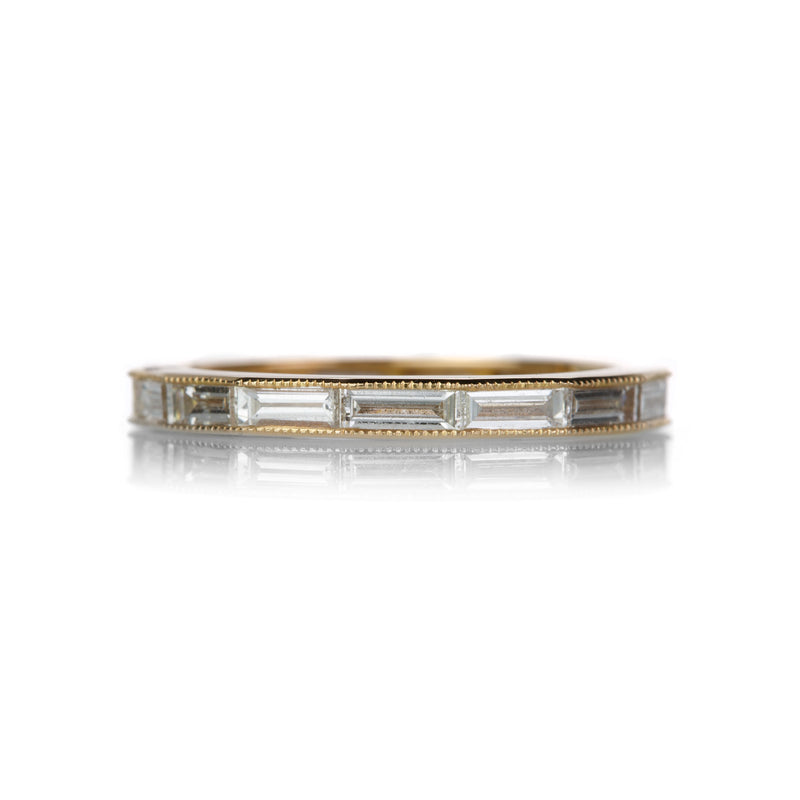 Sethi Couture White Baguette Diamond Band | Quadrum Gallery