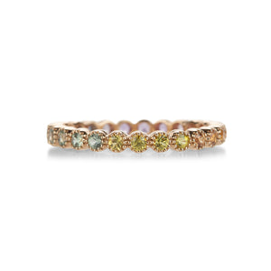 Sethi Couture Rainbow Sapphire Bezel Band | Quadrum Gallery