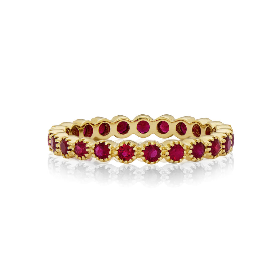 Sethi Couture Ruby Bezel Band | Quadrum Gallery