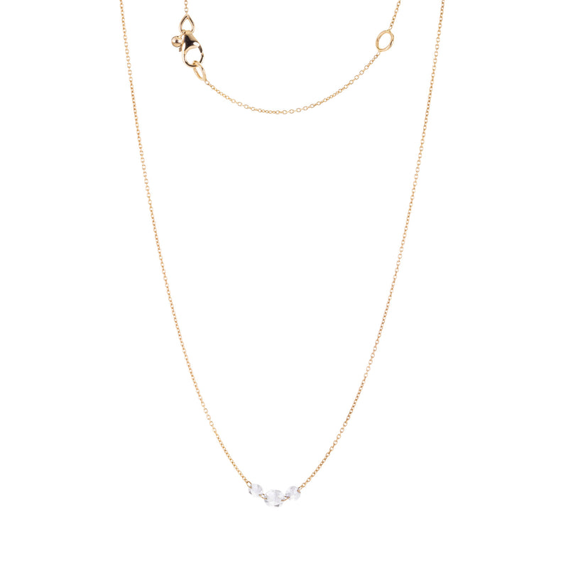Sethi Couture Three Diamond Cien Necklace | Quadrum Gallery