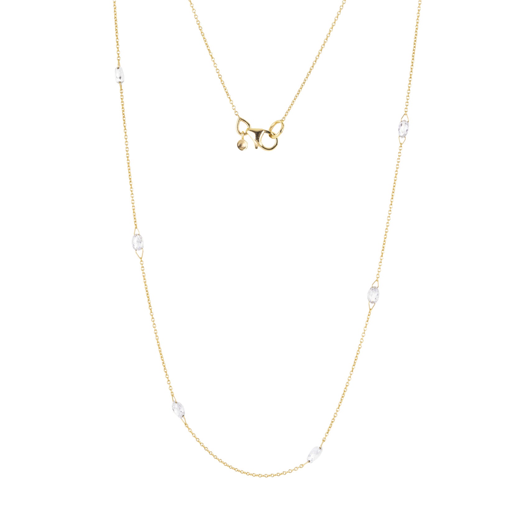 Sethi Couture Katherine Diamond Briolette Necklace | Quadrum Gallery