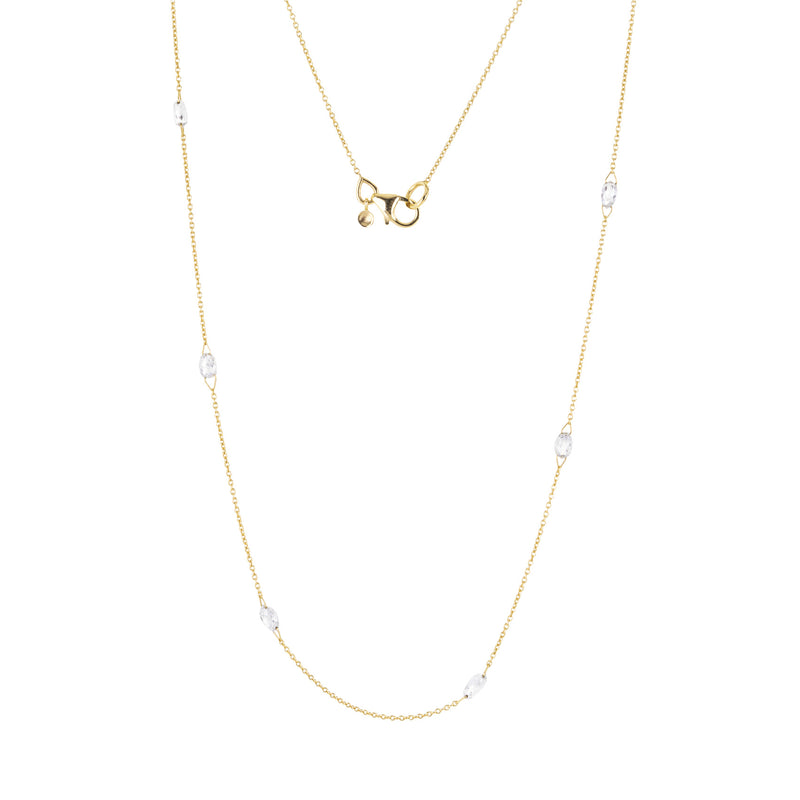 Sethi Couture Katherine Diamond Briolette Necklace | Quadrum Gallery