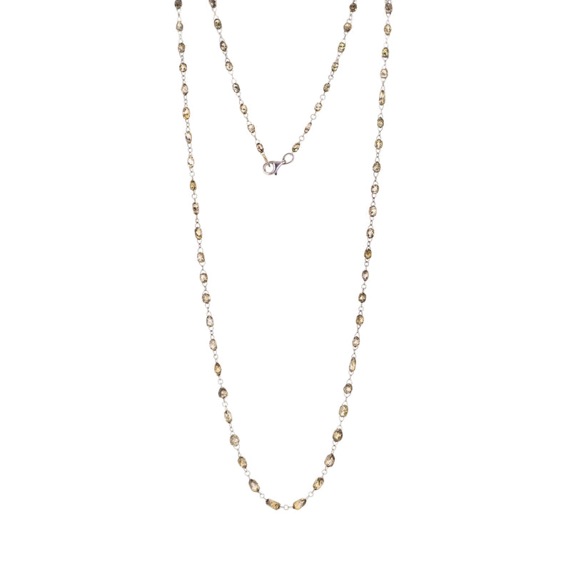 Sethi Couture Champagne Diamond Briolette Chain | Quadrum Gallery