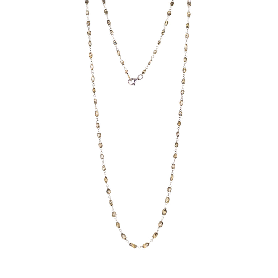 Sethi Couture Champagne Diamond Briolette Chain | Quadrum Gallery