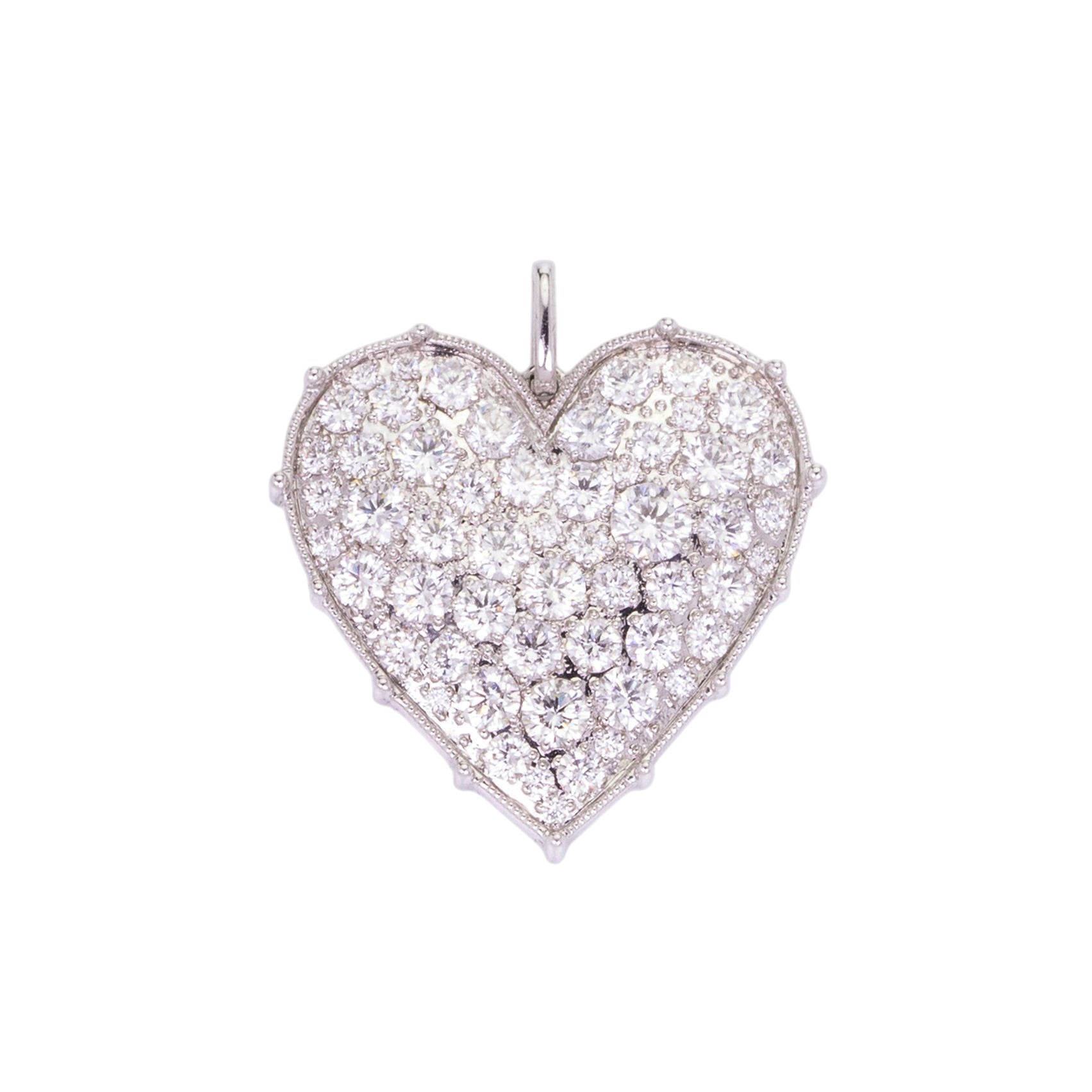 Sethi Couture 18k Diamond Heart Pendant (Pendant Only) | Quadrum Gallery