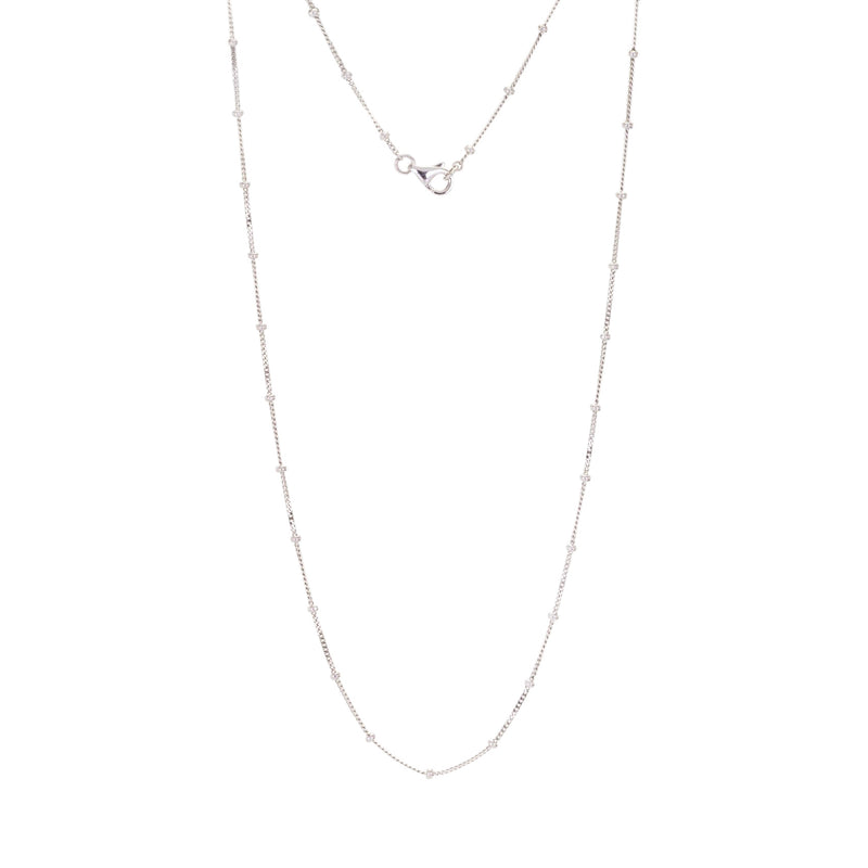 Sethi Couture Beaded Curb Link Chain - 16" | Quadrum Gallery