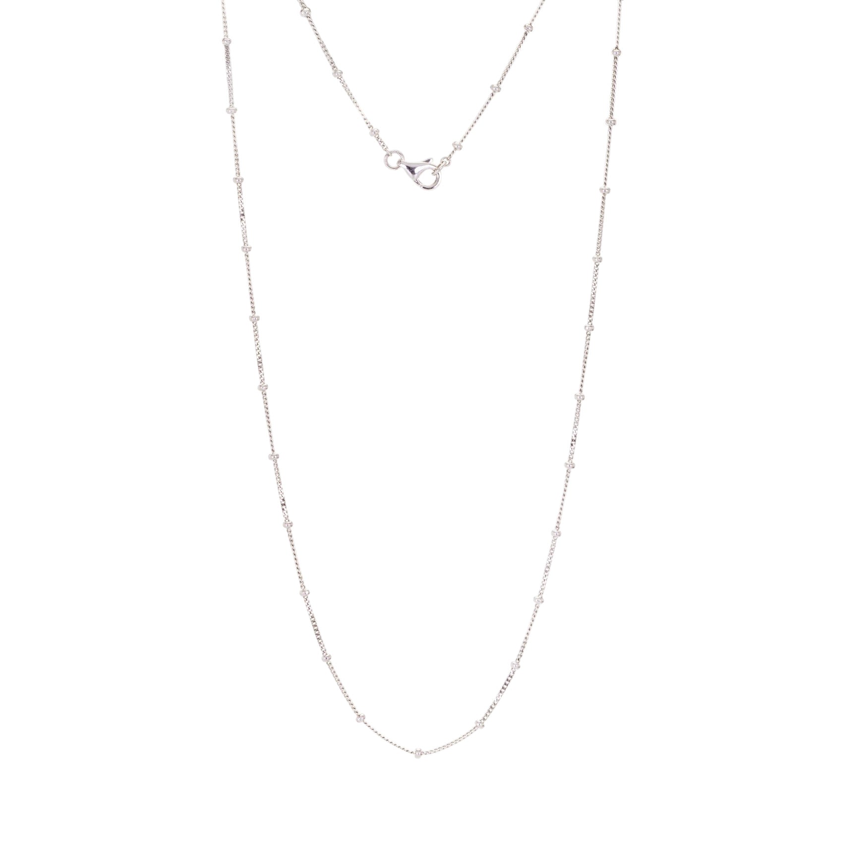 Sethi Couture Beaded Curb Link Chain - 16" | Quadrum Gallery