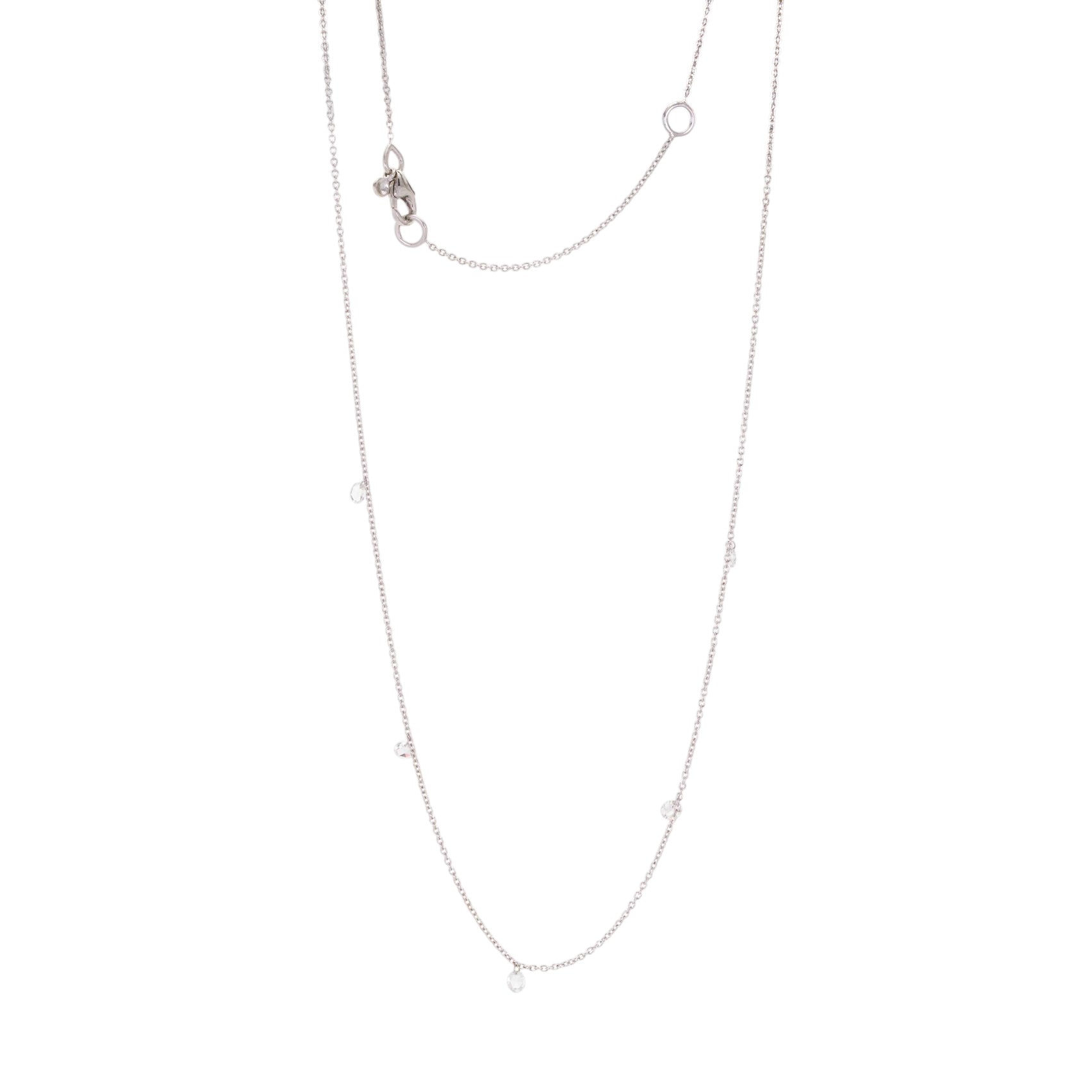 Sethi Couture 18k Cien 5 Diamond Chain | Quadrum Gallery