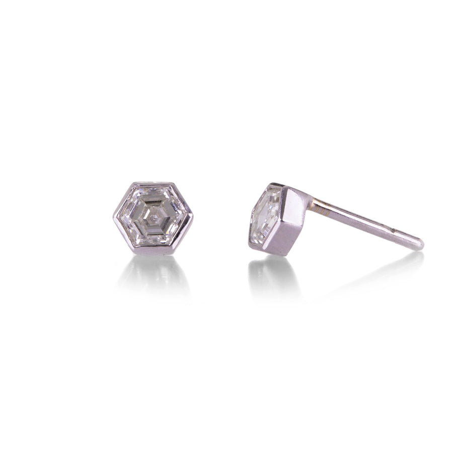 Sethi Couture Hope Hexagon Diamond Studs | Quadrum Gallery