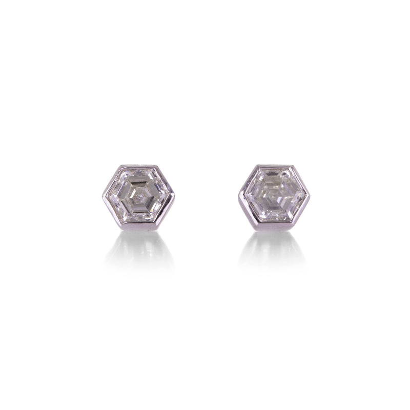 Sethi Couture Hope Hexagon Diamond Studs | Quadrum Gallery
