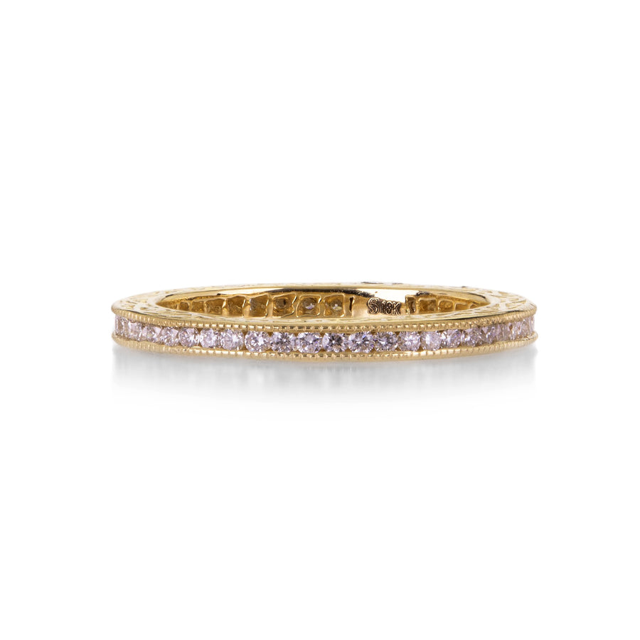 Sethi Couture 18k Yellow Gold Channel Set Diamond Ring | Quadrum Gallery