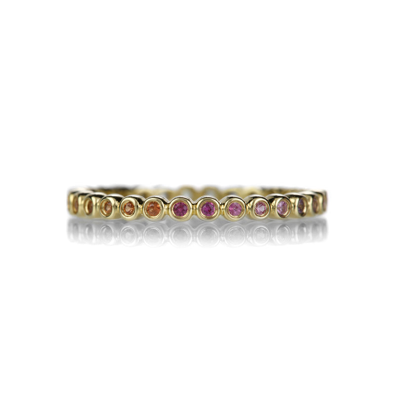 Sethi Couture  Rainbow Sapphire Mini Bezel Band | Quadrum Gallery