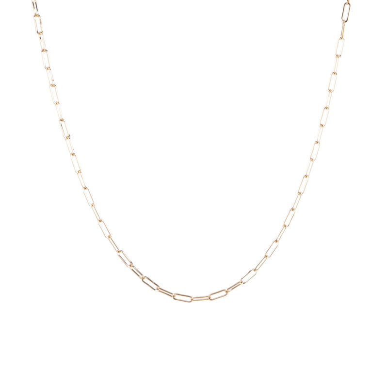 Sethi Couture 14k Mini Paperclip Chain | Quadrum Gallery