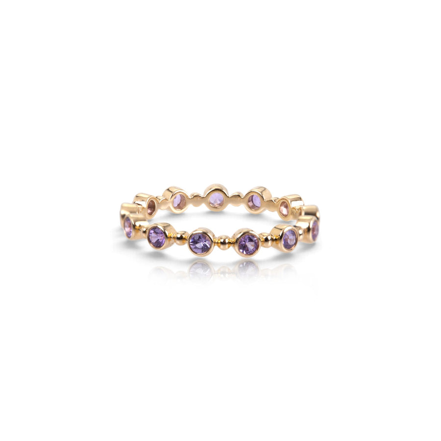 Sethi Couture Purple Sapphire Petite Bubble Band | Quadrum Gallery